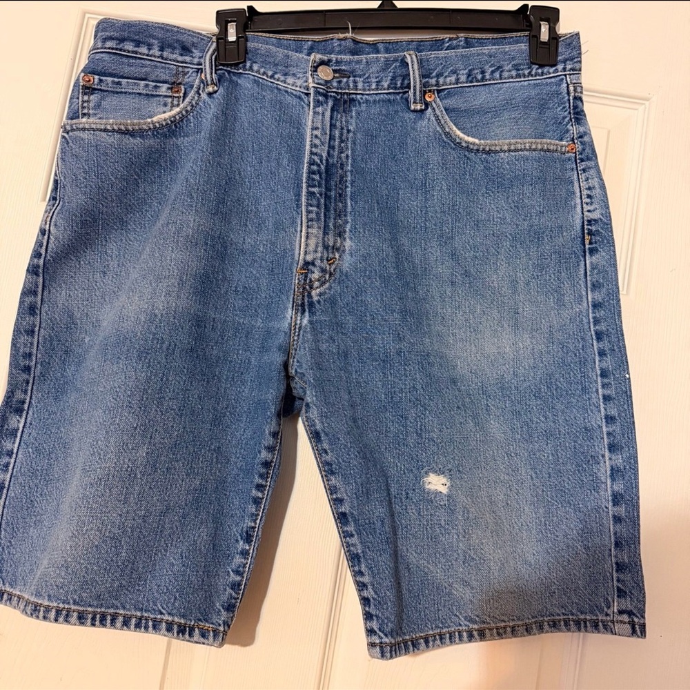 Men's Vintage Levi's Jorts Jean Shorts 505 40 Waist 90's
